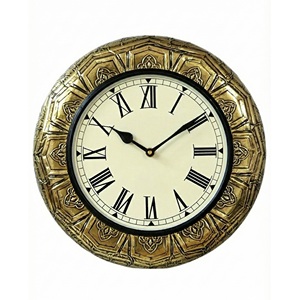 Reloj de Pared de Hierro Hecho a Mano Más Vendido para un Estilo de Hogar Industrial Moderno Disponible al Mejor Precio del Mercado - Product Image 3