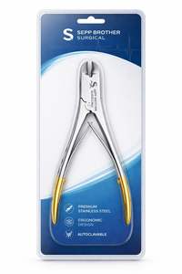 Forceps d'extraction dentaire en acier inoxydable |   Instrument d'extraction dentaire à manche doré |   Fournisseur OEM - Product Image 5