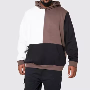 Vente en gros de sweats à capuche d'hiver personnalisés en polaire avec poche de couleur unie coupe régulière pull style meilleur prix streetwear de haute qualité pour hommes - Product Image 5