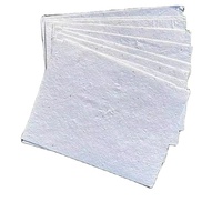 Hojas de Papel de Algodón Hechas a Mano con Borde Decorativo para Invitaciones de Boda, Caligrafía y Arte en Acuarela, Acabado Liso y Texturizado