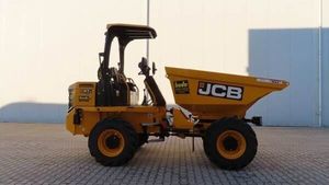 Mini-dumper JCB 6T-2 ST5 4x4, nouvelle mini-remorque benne 3T 4T 5T, chargeuse sur pneus JCB 1 tonne - Product Image 5