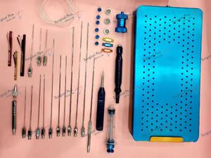 Ensemble de greffe de graisse par liposuccion avec système Luer Lock et boîte en aluminium stérilisée en plastique - Product Image 2