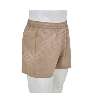 Wholesale Polyester Spandex <b>Mens</b> Athletic <b>Shorts</b> <b>4</b> Way Stretch Training <b>Shorts</b> <b>for</b> Tennis with Two Side Pockets Sport <b>Shorts</b> - Product Image 4