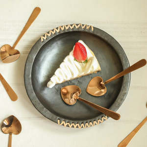 Juego de cuchara de postre en forma de corazón de Metal de lujo para restaurante, boda, Hotel, uso en precio al por mayor - Product Image 4
