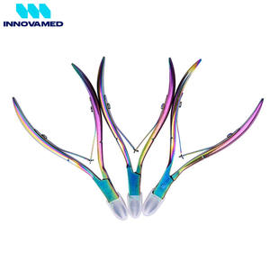 Coupe-cuticules professionnel robuste pour ongles de pieds, modèle Rainbow, vente en gros directe usine INNOVAMED - Product Image 4