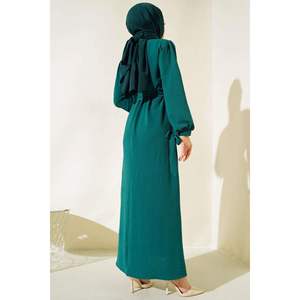 Robe sans manches émeraude - Product Image 2