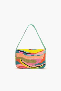 Pochette à bijoux personnalisée en coton classique avec logo perlé, lavable, pour fêtes et réunions de famille, imprimée en sérigraphie, couleurs mélangées - Product Image 5