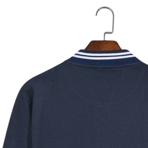 เสื้อสเวตเตอร์ไหมพรมแบบซิป ¼ ตัว แขนยาว ใส่ได้ทั้งชายและหญิง สวมใส่สบาย ระบายอากาศได้ดี กันน้ำ กันลม ปลายแขนแบบริบ น้ำหนักเบา เหมาะสำหรับฤดูหนาว - Product Image 4