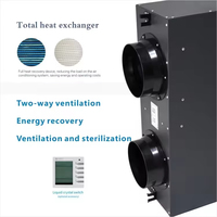 Ventilateur de conduit de tuyau silencieux de rendement énergétique 220V avec lames en acier inoxydable Longue durée de vie Conception centrifuge à deux entrées OEM ODM
