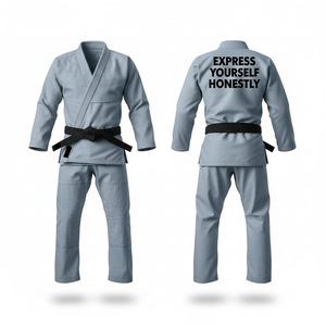 Kimono de Judo Ligero y Resistente para Adultos Unisex - Práctica Diaria y Combate 100% Algodón de Secado Rápido y Transpirable - Product Image 6
