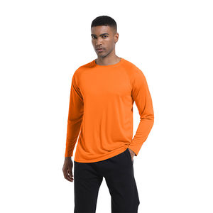 Fabricant OEM Vêtements de protection solaire UPF 50 + Vente en gros Chemise de sport à manches longues personnalisée et respirante pour hommes Rash Guard - Product Image 4