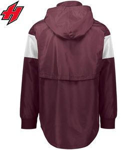 Vestes Softshell en Nylon avec Logo Personnalisé pour Hommes Coupe-Vent à Capuche en Polyester Tissé à Séchage Rapide Saison d'Hiver Toile Imperméable Vente en Gros - Product Image 4