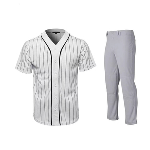 Best Selling Men Baseball Uniform Customized Logo Baseball Uniform Team Wear Baseball Uniform - Product Image 2
