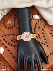 Elegant CZ Full Stone <b>Bracelet</b> High Gold Polish Designer Jewellery Ideal for <b>Women</b> Party Wear and Celebrations - Product Image 3