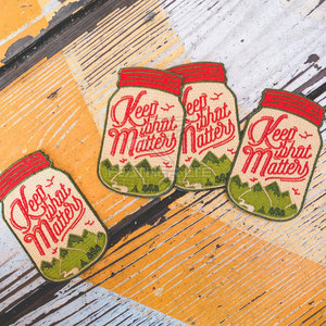 Patchs de broderie personnalisés légers de haute qualité Style à coudre sans PVC avec tissu en toile Design brodé à bas quantité minimale de commande - Product Image 4