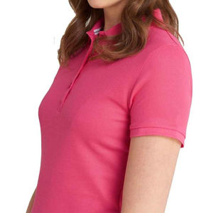 Polos Personalizados para Mujer, Nueva Tendencia, Alta Calidad, Color Beige, Algodón, Mejor Tela, Polos de Verano para Mujer - Product Image 2