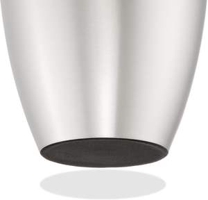 Urne commémorative de crémation pour adultes pour cendres humaines Urne funéraire en laiton à rayures noires avec sac en velours - Product Image 4