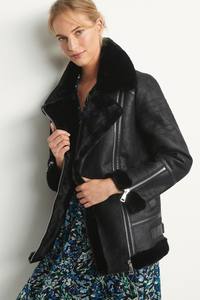 Veste en cuir marron personnalisée pour femmes respirant zippé de haute qualité à la mode style décontracté pour les femmes - Product Image 4