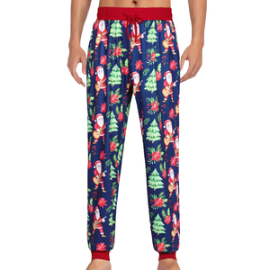 Vêtements de sport de bonne qualité à la mode Look classique Fermeture à cordon Polyester et coton Tissu Pantalon de survêtement pour hommes - Product Image 1