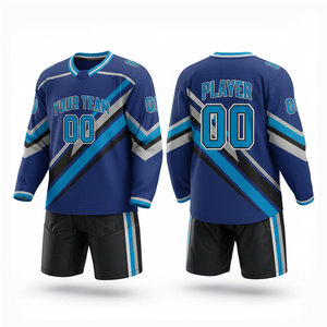 Servicio OEM al por Mayor en Pakistán, Uniforme de Hockey sobre Hielo Personalizado para Adultos, Impermeable, Impreso por Transferencia de Calor, de Alta Calidad, para Entrenamiento - Product Image 1