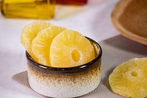 Chewy Ananas Chips Snack-Fruits secs mous en vrac du Vietnam - Product Image 5