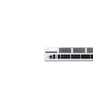 FG 1801F BDL 950 36 CI Produit 4x 40GE QSFP Plus Slots 12x 25GE 10GE SFP28 SFP Plus Slots 2x 10GE HA et 8x GE SFP - Product Image 1