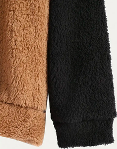 Sudadera de felpa con cuello levantado y patrón de oso personalizado para hombre de alta calidad, Jersey informal de manga larga transpirable holgado - Product Image 5