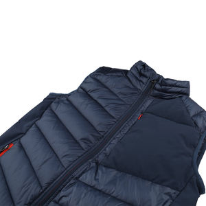 Equestrian Men's Puffer Vest Down Alternative Lightweight Packable Water-Resistant with front pocket Sleeveless gilet <b>waistcoat</b> - Product Image 4