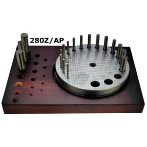 Coupe-disques en acier trempé de haute qualité avec base en bois, outils et équipements pour la fabrication de bijoux, utilisé pour la fabrication de bijoux - Product Image 2