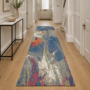 <b>RUGS</b> DEPOT LXDP-0195 Wholesale <b>Charcoal</b> <b>Grey</b> Traditional Anatolian Digital Printed Machine Washable Chenille Area <b>Rug</b> Non Slip - Product Image 5