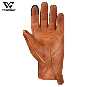 Gants de moto en cuir véritable pour homme, vente en gros, personnalisés, pour l'hiver, pour la conduite à moto, vente chaude - Product Image 5