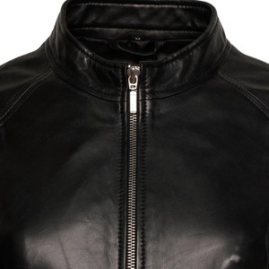 Veste en cuir pour femmes de haute qualité du meilleur fournisseur de différentes tailles vente directe d'usine veste en cuir pour femmes - Product Image 6