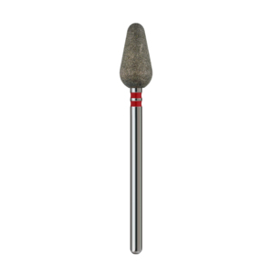 ดอกสว่านเจียรเล็บทรงกรวยปลายมน ขนาด 6.5 มม. สีแดง สำหรับทำเล็บเท้า - Product Image 4