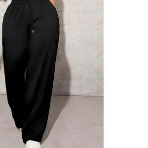 Custom Women <b>Oversized</b> <b>Sweatpants</b> Loose Fit Joggers Casual Streetwear Pants Comfortable Lounge Wear Trendy Fashion Bottoms - Product Image 5