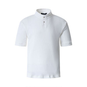 Camiseta Personalizada con Logotipo para Hombre, 100% Algodón, Tejido de Punto, Secado Rápido, Estilo Retro Urbano, Informal para Parejas Jóvenes, Cuello Redondo, Estilo Lavado - Product Image 5