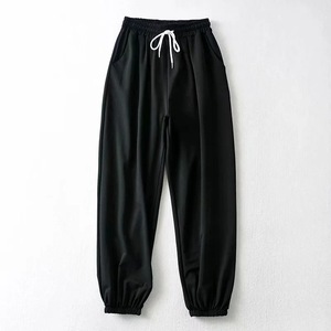 Pantalones de chándal informales con cintura elástica para mujer, pantalones de chándal acampanados apilados, pantalones deportivos de alta calidad para mujer - Product Image 4