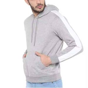 Haute qualité hommes surdimensionné Street Style pulls à capuche manches longues panneau bandes latérales à capuche à vendre - Product Image 3