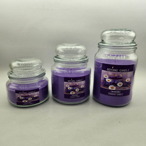 Nuevo color cera de soja aromaterapia vela taza romántica sin humo aromaterapia vela <span class=keywords><strong>Yankee</strong></span> taza vela fábrica - Product Image 6