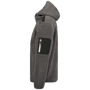 Veste en polaire tendance, nouvelle, luxueuse, coupe décontractée, durable, pour l'hiver, pour hommes, tissu doux et chaud, style urbain - Product Image 5