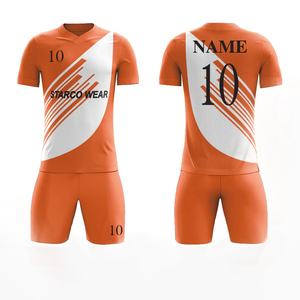 Nouvel ensemble de maillots de football pour jeunes, sur mesure, séchage rapide, uniforme de football, dernier design, impression par sublimation, logo personnalisé, vêtements d'équipe - Product Image 1