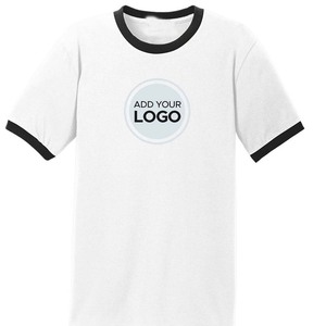 Camiseta de cuello redondo Ringer de siguiente nivel, camiseta Premium ajustada suave preencogida, camisetas Ringer para hombre - Product Image 3