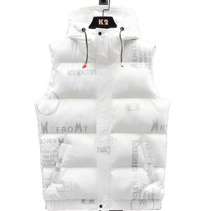 Nouveau logo personnalisé Offre Spéciale matelassé sans manches gilet doudounes hiver hommes gilet bouffant en gros - Product Image 1