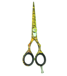 Vente en gros de ciseaux de coiffeur avec lames en acier métallique tranchantes Ciseaux de coiffure de beauté avec repose-doigt réglable - Product Image 4