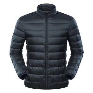 Chaqueta de plumón para hombre, chaqueta de plumón ultraligera, cortavientos de plumón de pato para hombre, abrigos de plumas ligeros, nueva chaqueta acolchada - Product Image 2