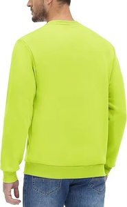 2025 último diseño personalizado hombres sudaderas con capucha casuales color único Unisex Sudadera con capucha cuello redondo Premium invierno sudaderas con bordado - Product Image 2