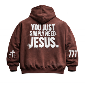 Sudadera con Capucha Unisex Extra Grande, 100% Algodón, Forro Polar Marrón, Secado Rápido, Estilo Urbano, para Gimnasio y Uso Invernal - Product Image 4