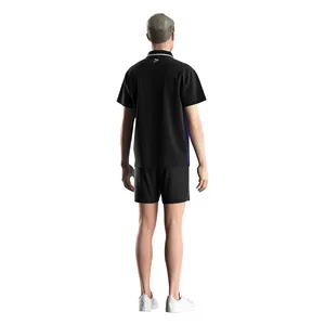 เสื้อโปโลพรีเมียมสำหรับผู้ชาย เนื้อผ้าเจอร์ซีย์ ระบายอากาศได้ดี ผู้ผลิตขายส่ง - Product Image 6