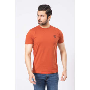 ELEX Casual 100% Cotton Oversize T-Shirt Solid Pattern with Logo 300 Gram Jersey Silk Screen <b>Printed</b> - Product Image 1