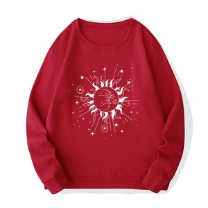 Nouveau design, sweat-shirt en toile personnalisé pour femmes, col en V, impression personnalisée, séchage rapide, respirant, haute qualité, couleurs et logo personnalisés - Product Image 6
