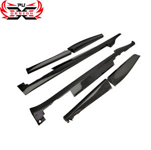 Pour <span class=keywords><strong>Ferrari</strong></span> <span class=keywords><strong>Purosangue</strong></span> <span class=keywords><strong>2022</strong></span> + Kit de Conversion de voiture Style OEM Kit de carrosserie en Fiber de carbone lèvre avant diffuseur arrière passages de roue jupes latérales - Product Image 4